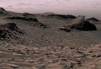 rover on the rocky red surface of Mars